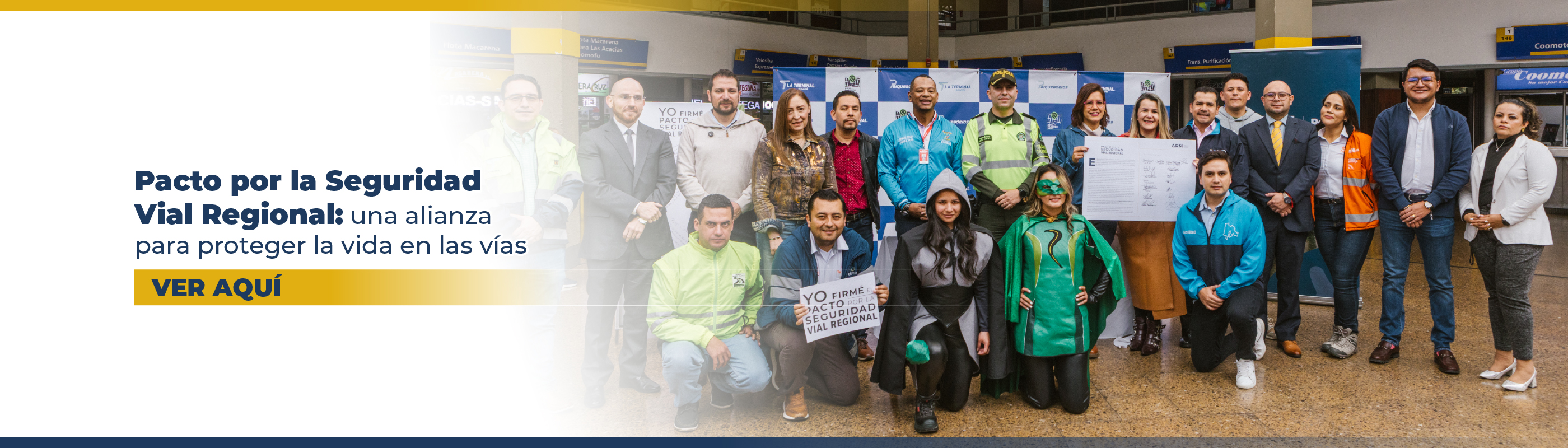 Pacto por la Seguridad Vial Regional: una alianza para proteger la vida en las vías