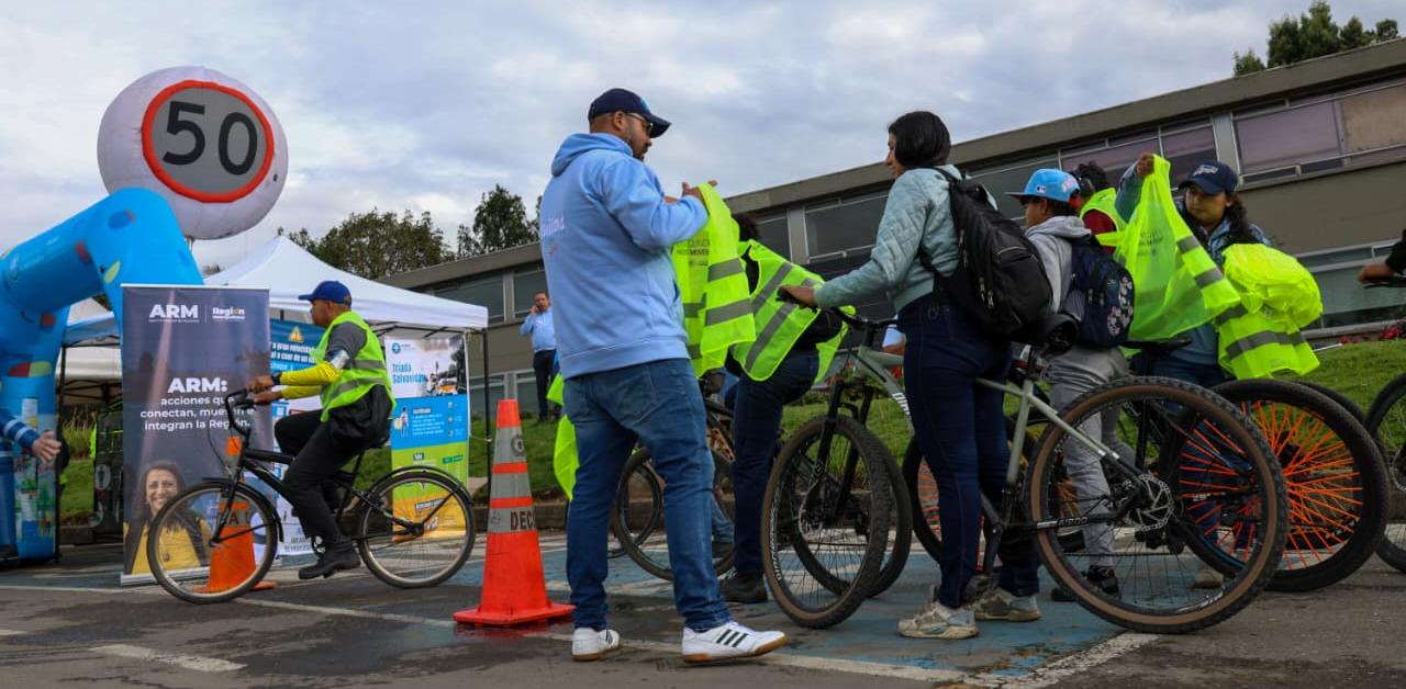 Punto Seguro Regional llegó al corredor de la calle 13 con  prevención para puente festivo y fin de receso escolar